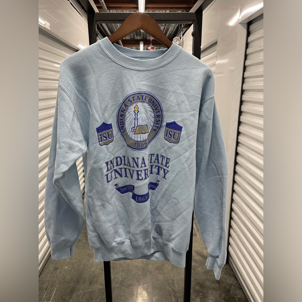 Vintage PM Indiana State Univeristy Crewneck..Indiana State Sycamores…medium…